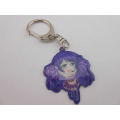 Cosplay Image deslocamento-impressão Keychain com logotipo Epoxy-Dripping (GZHY-KC-003)